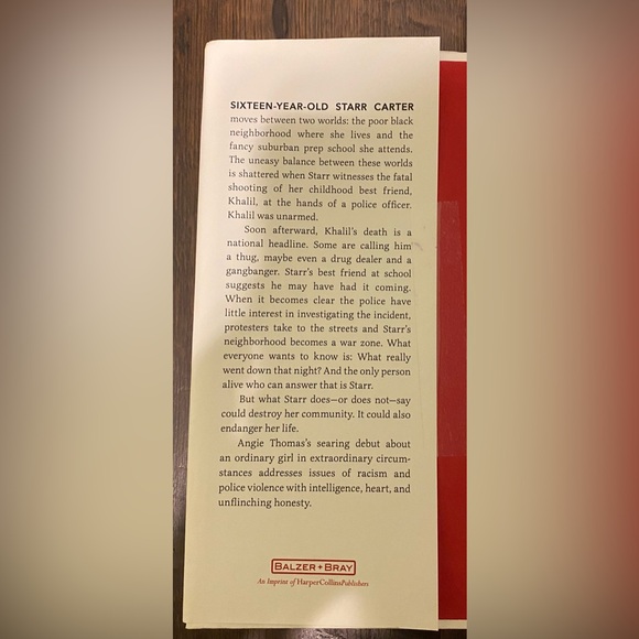 The Hate U Give by Angie Thomas - Picture 4 of 4